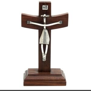 Crucifijo Xxs Silver 925,made Mexico.